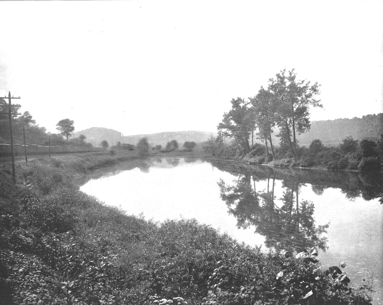 La Colle Looking West, Pennsylvania Railroad, USA by Unbekannt