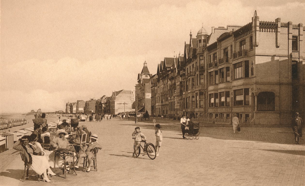 La Digue, The Promenade, c1900 by Unbekannt