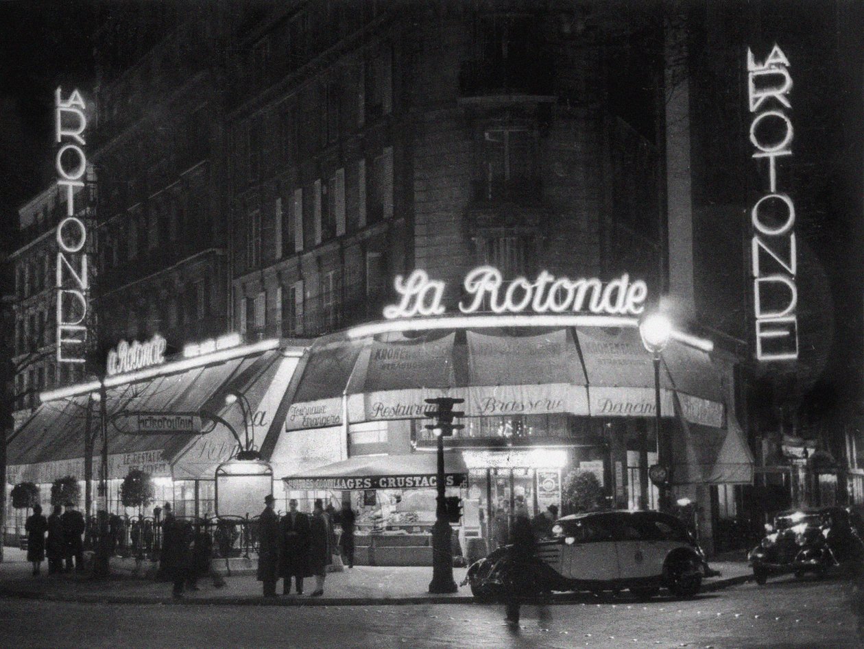 La Rotonde, Boulevard du Montparnasse, 1939 by Unbekannt