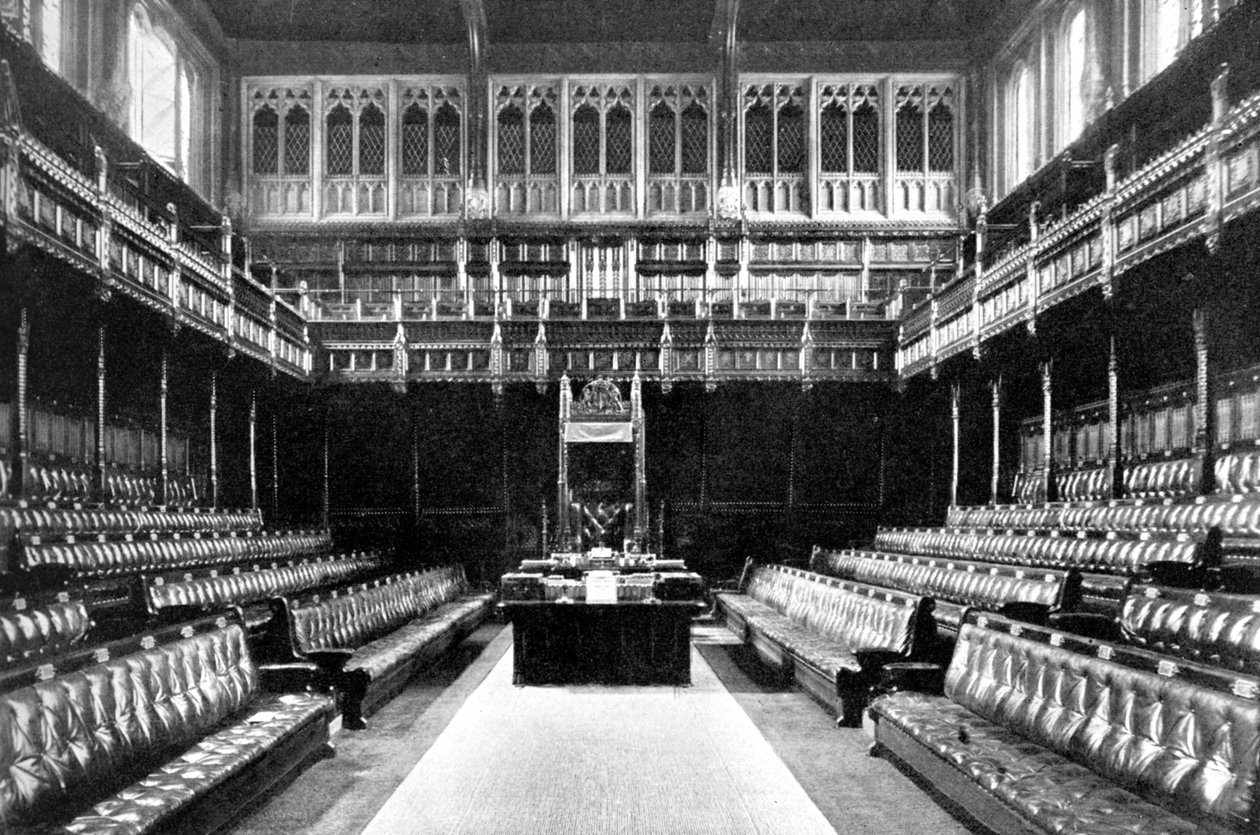 Ladies Grille above the Reporters Gallery, House of Commons, Westminster, London by Unbekannt