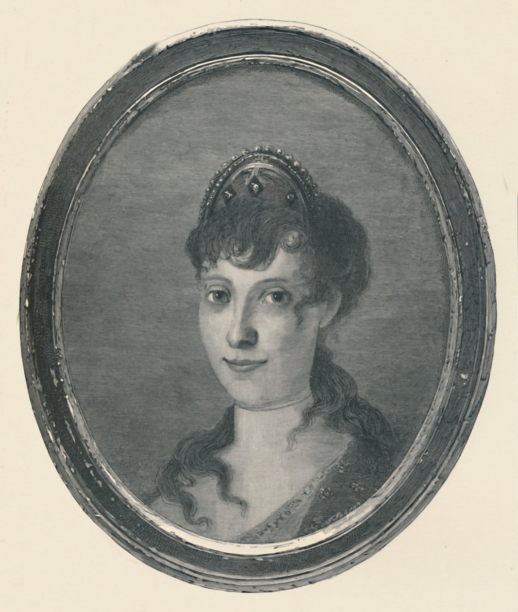 Laetitia Ramolino - Wife of Carlo Buonaparte, Mother of Napoleon Bonaparte, c1780, 1896 by Unbekannt