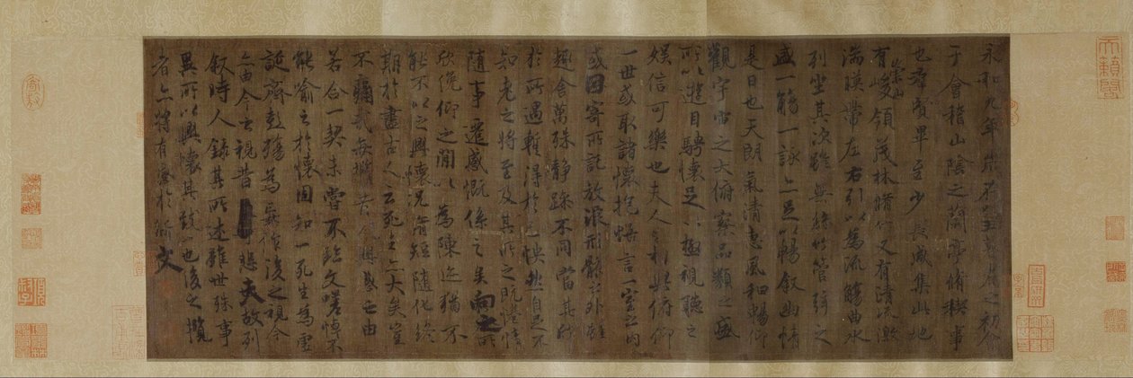 Preface to the Poems Composed at the Orchid Pavilion, copy by an artist in the Tang dynasty by Unbekannt