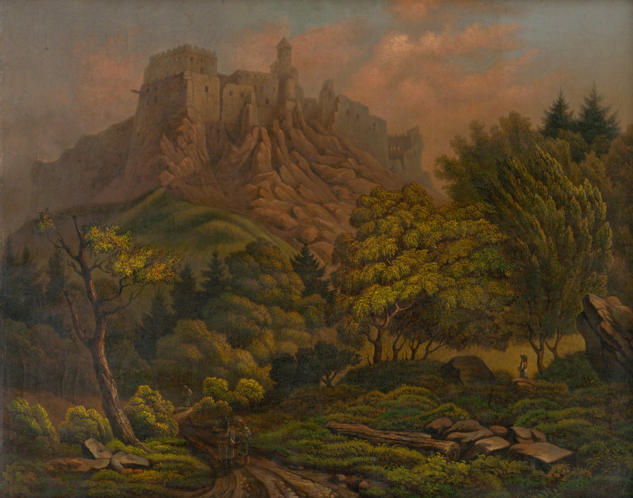 Landscape with Castle by Unbekannt