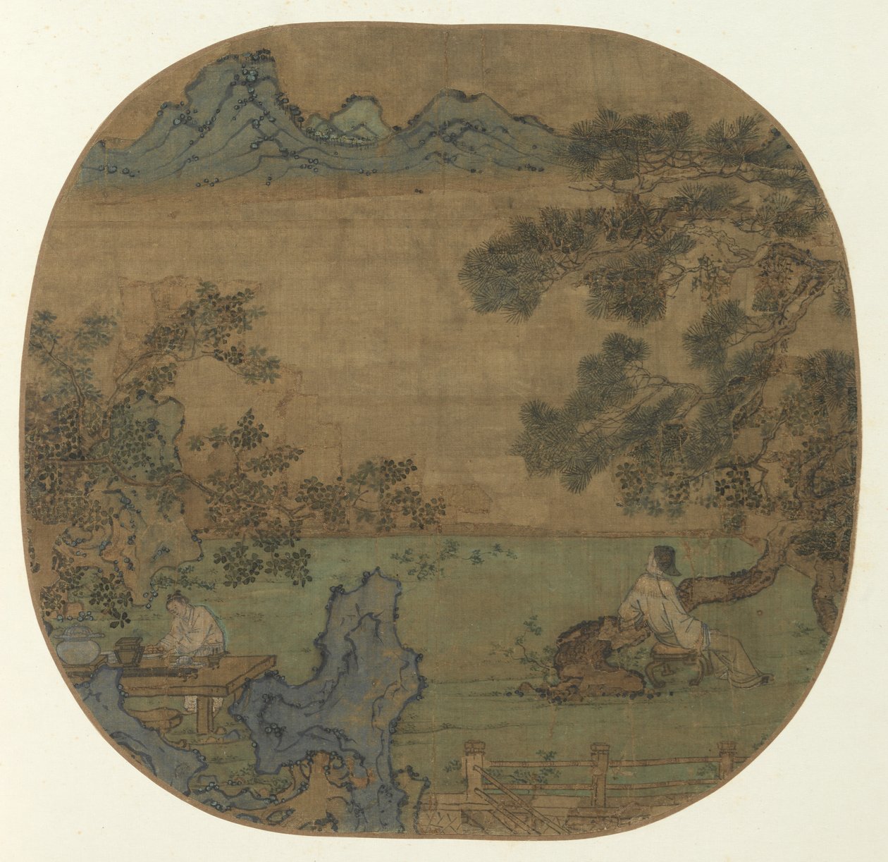 Landscape with Figures, 960-1279 by Unbekannt