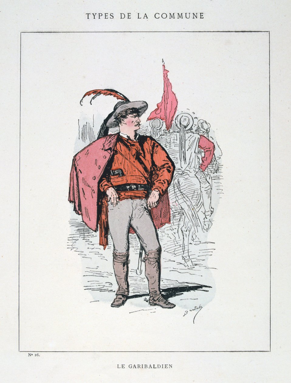 Le Garibaldien, Paris Commune, 1871 by Unbekannt