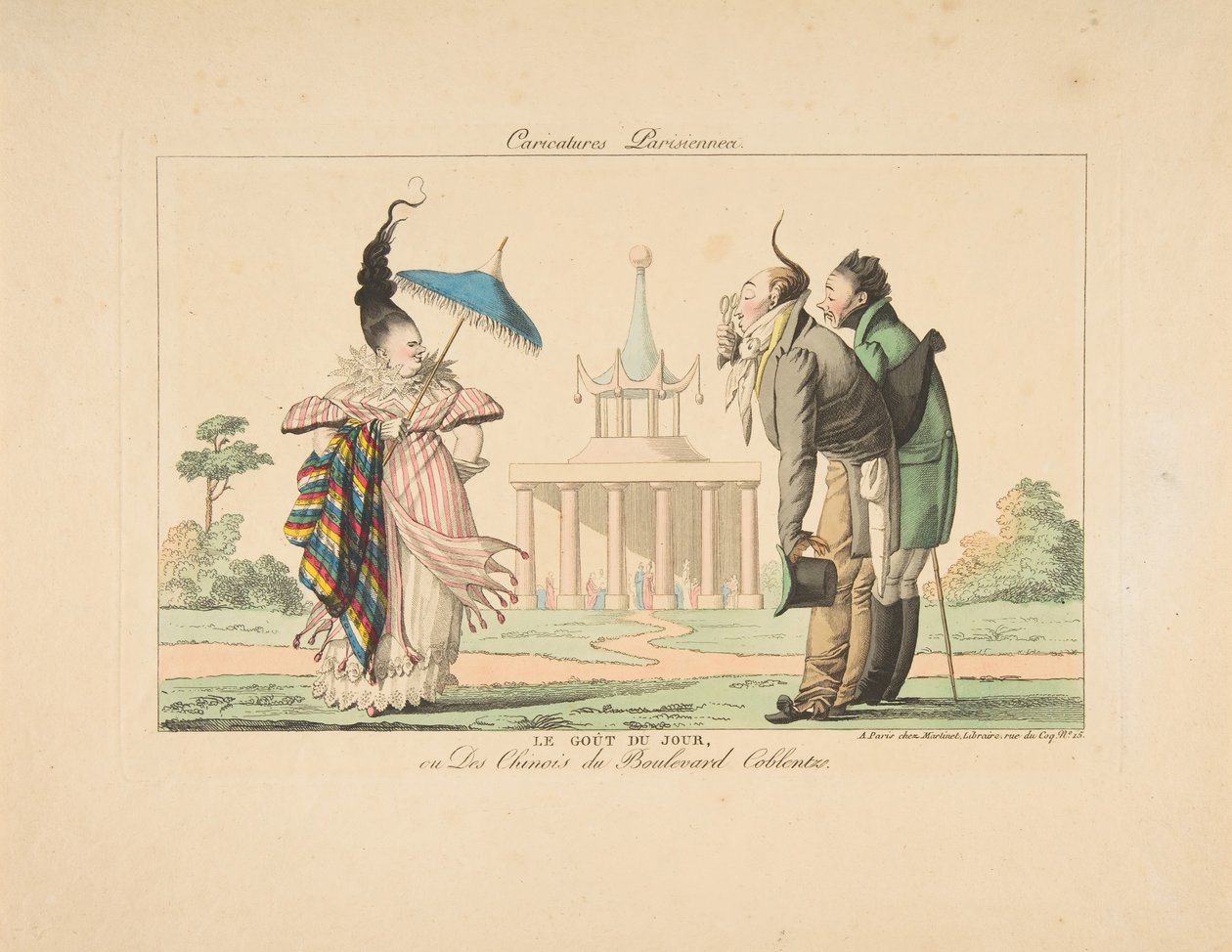 Le Goût du Jour ou Des Chinois du Boulevard Coblentz by Unbekannt
