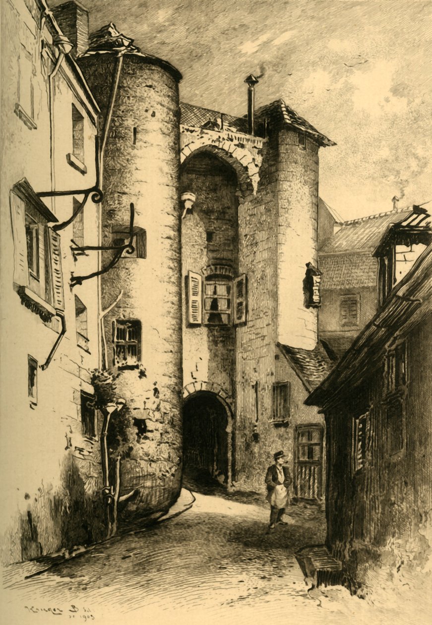 Le Passage Des Chénizelles À Laon Aisne, 1903 by Unbekannt