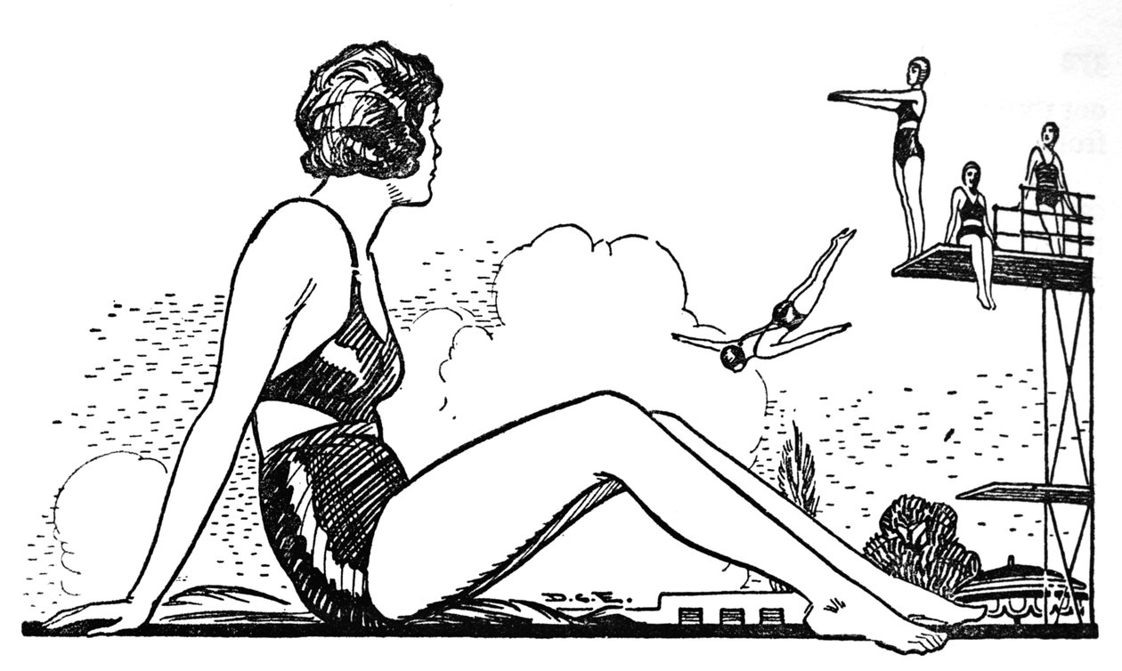 Learn to Swim, 1937 by Unbekannt