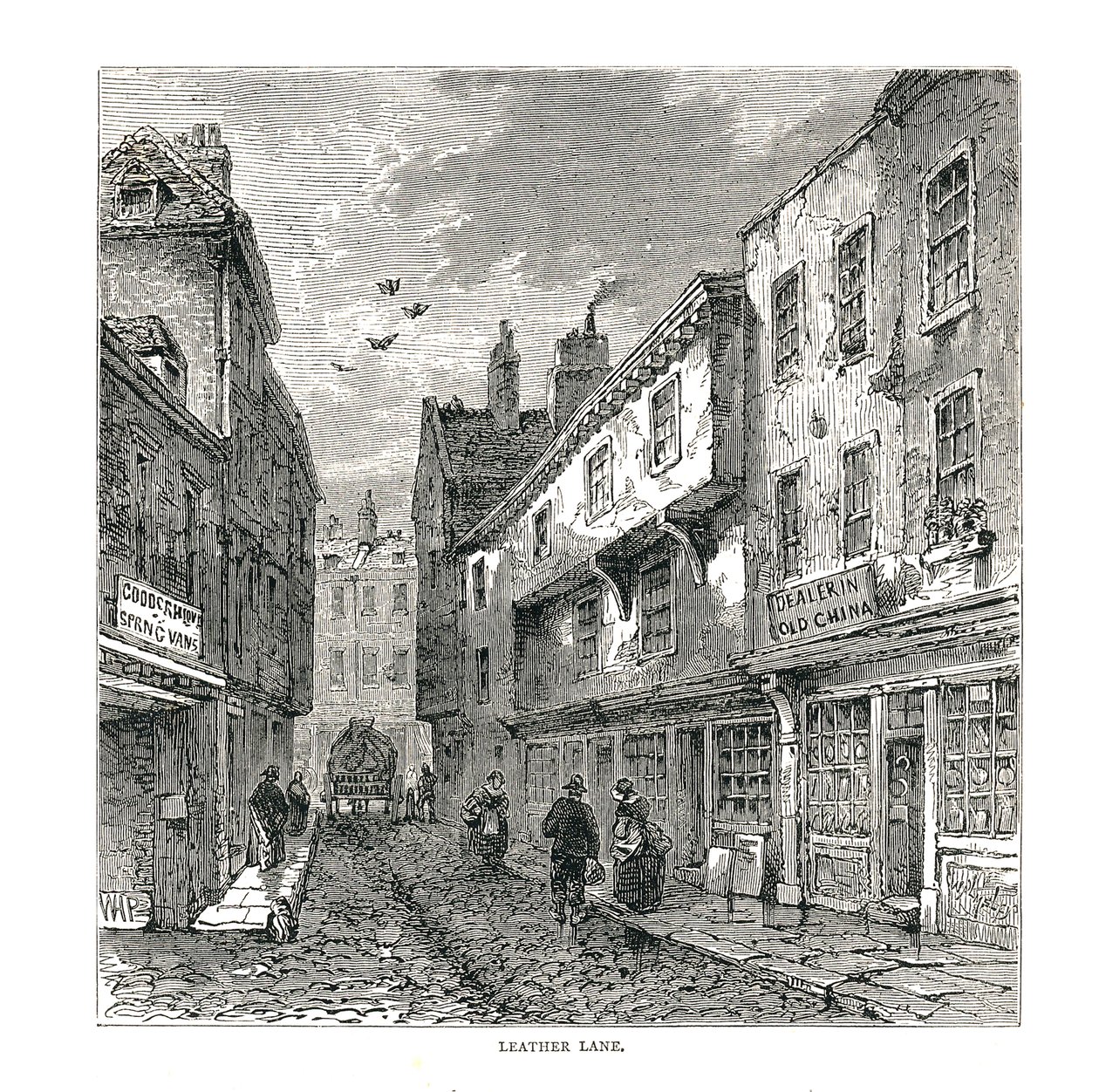 Leather Lane, 1878 by Unbekannt