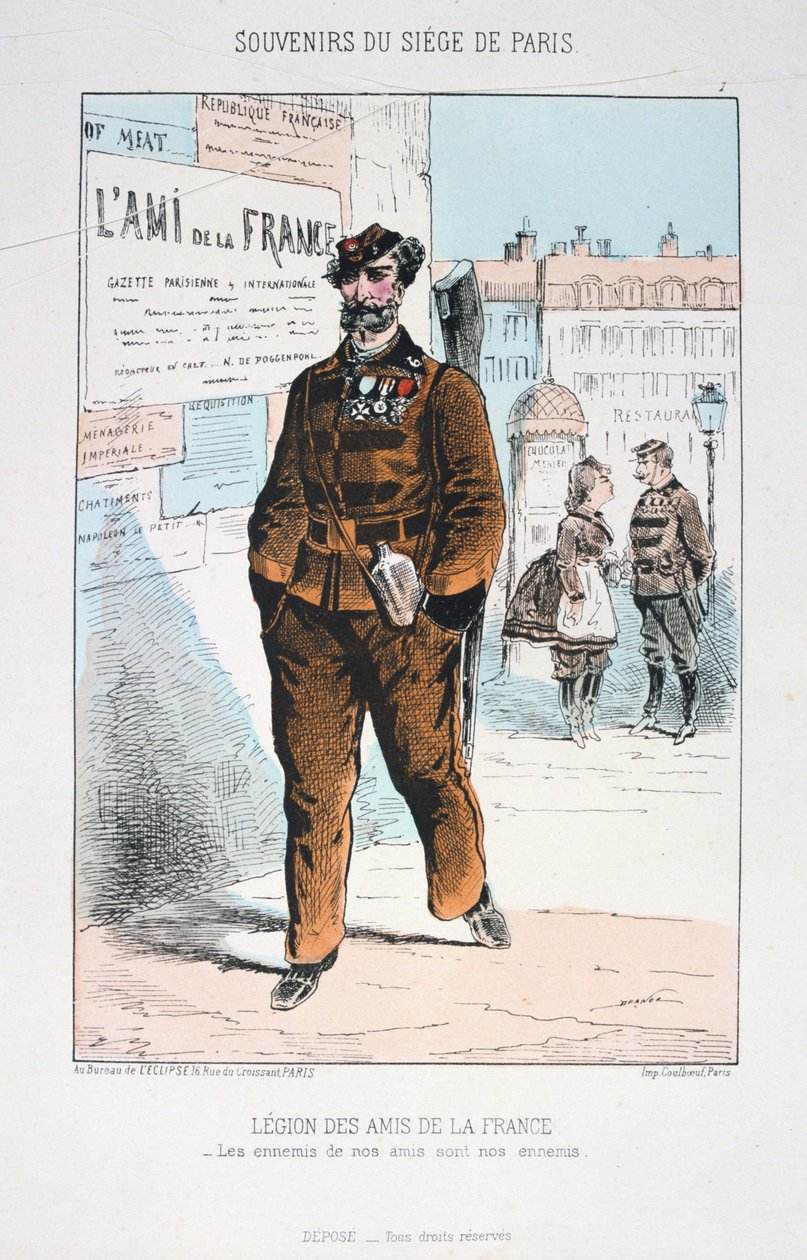 Legion des Amis de la France, Siege of Paris by Unbekannt
