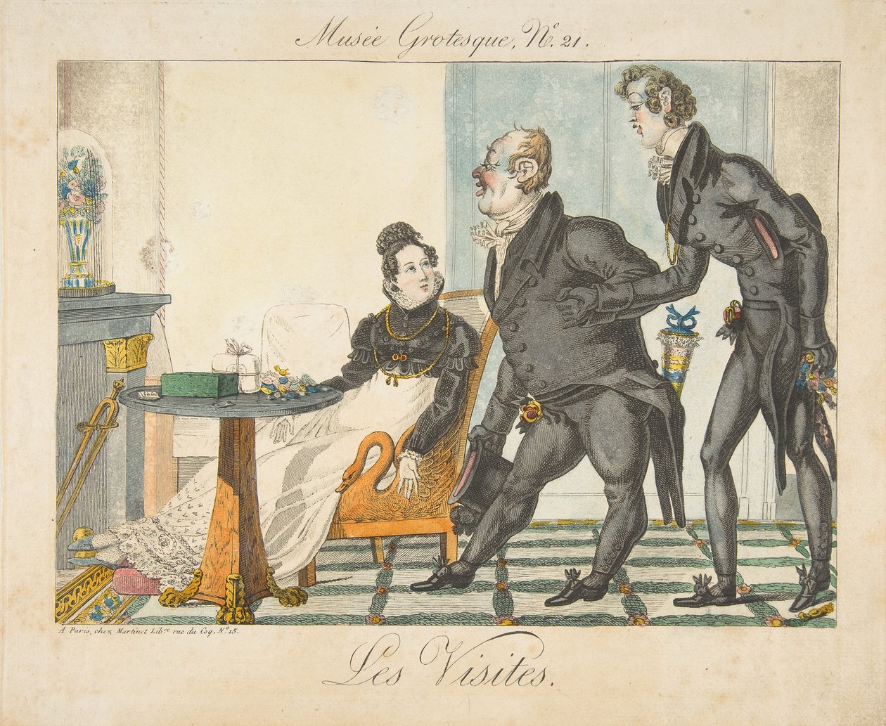Les Visites, Musée Grotesque, No. 21 by Unbekannt