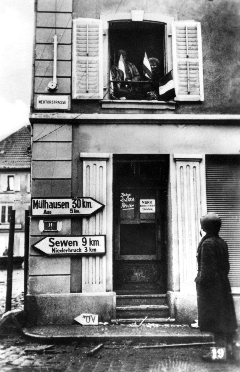 Liberation of Alsace-Lorraine, 1944-1945 by Unbekannt