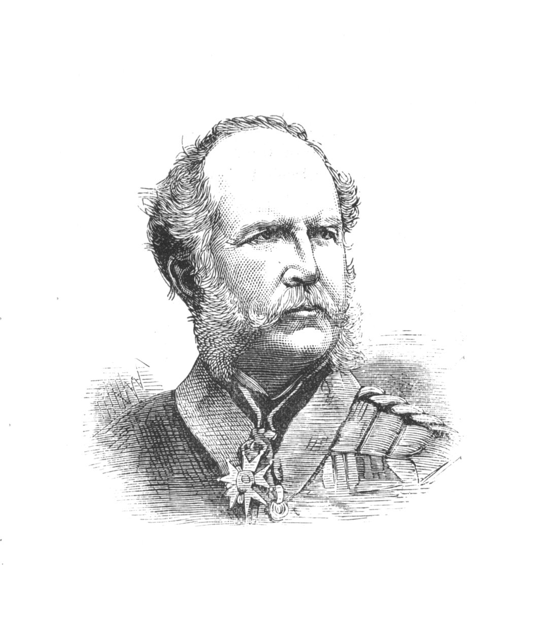Lieut.-Gen, Sir John Adye, Chief of the Staff, c1882-1885 by Unbekannt