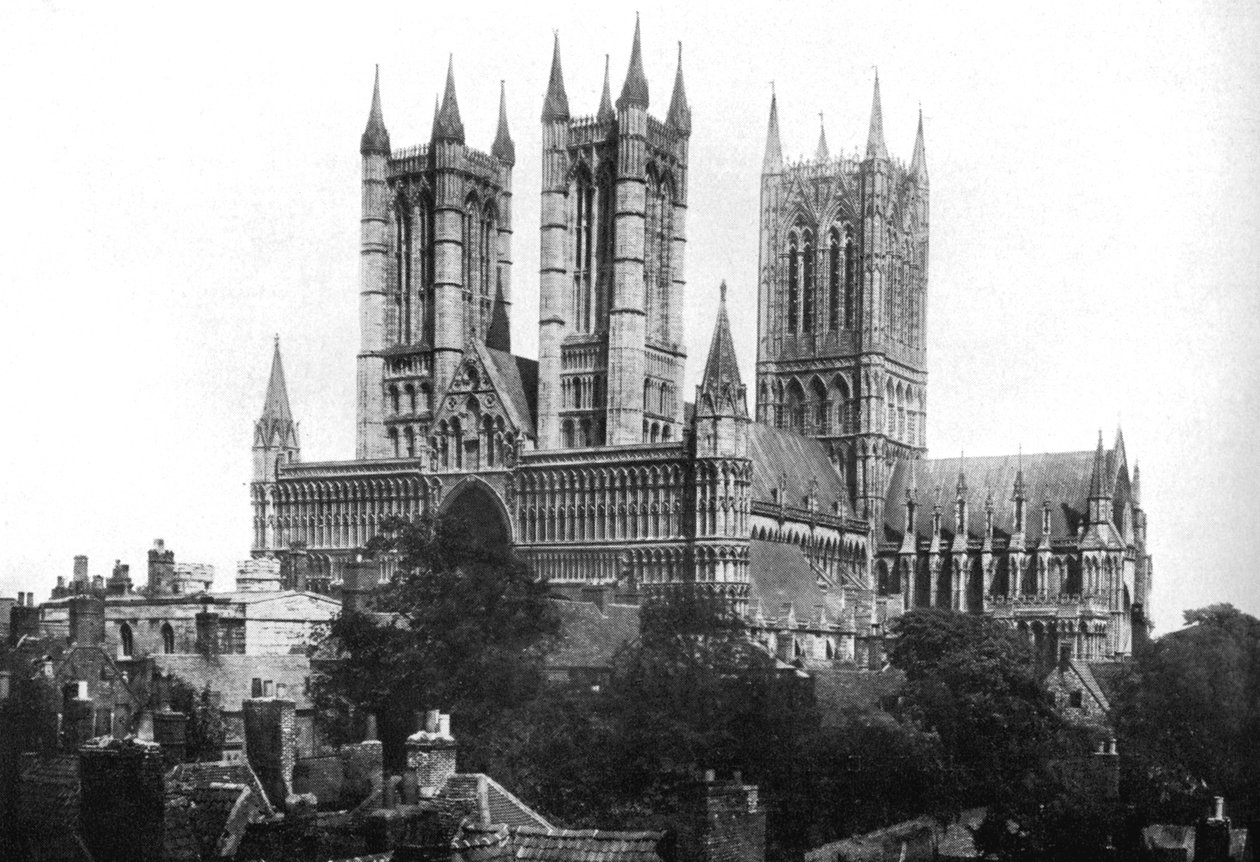 Lincoln Cathedral, 1926 by Unbekannt