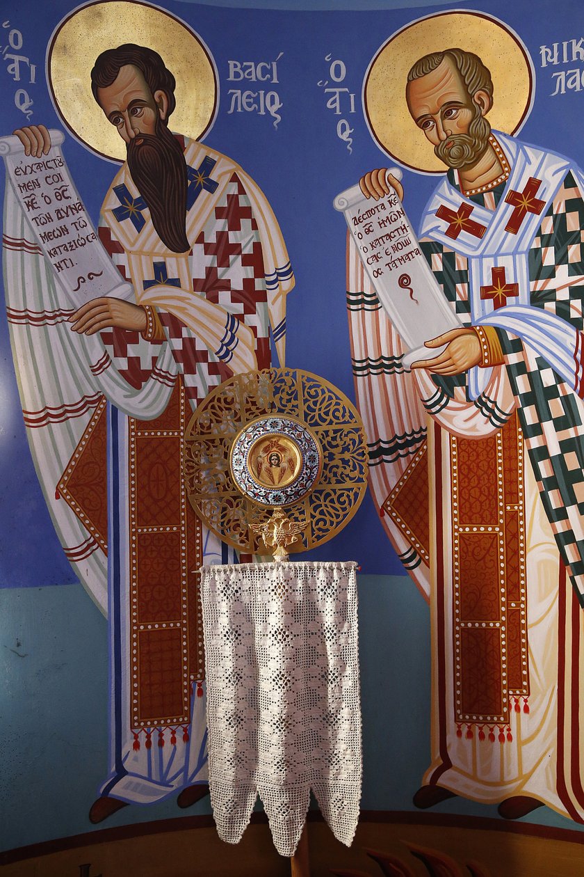 Liturgical Object in the Sanctuary of Pedoulas Orthodox Church, Pedoulas, Cyprus by Unbekannt