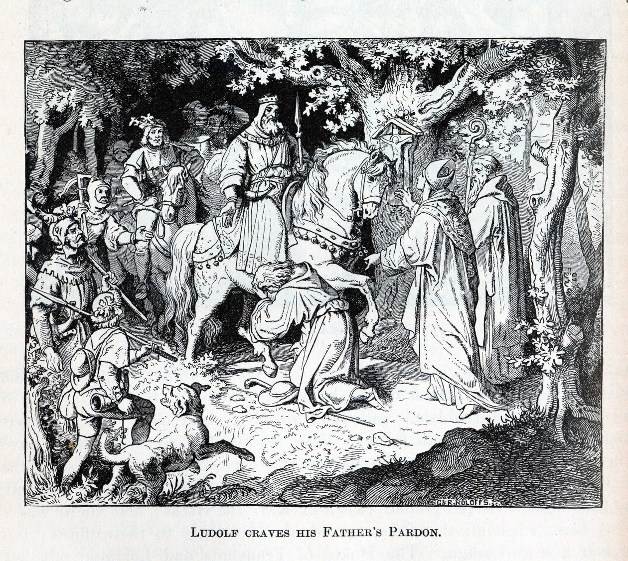 Liudolf craves his Father