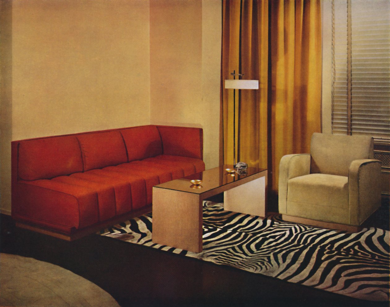 Living-Room by Walter Dorwin Teague, 1939 by Unbekannt
