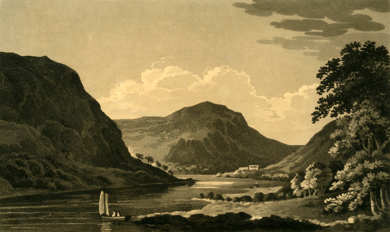 Loch-Lucbnaig, East-End, 1802 by Unbekannt
