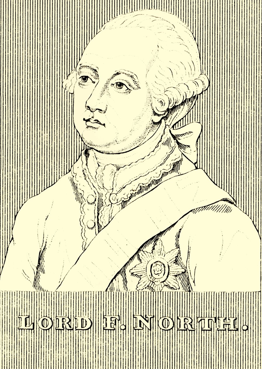 Lord F. North by Unbekannt