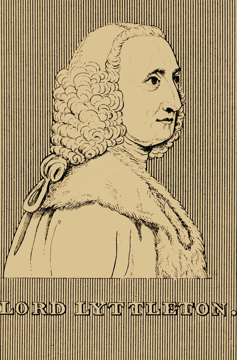 Lord Lyttleton, 1709-1773, 1830 by Unbekannt