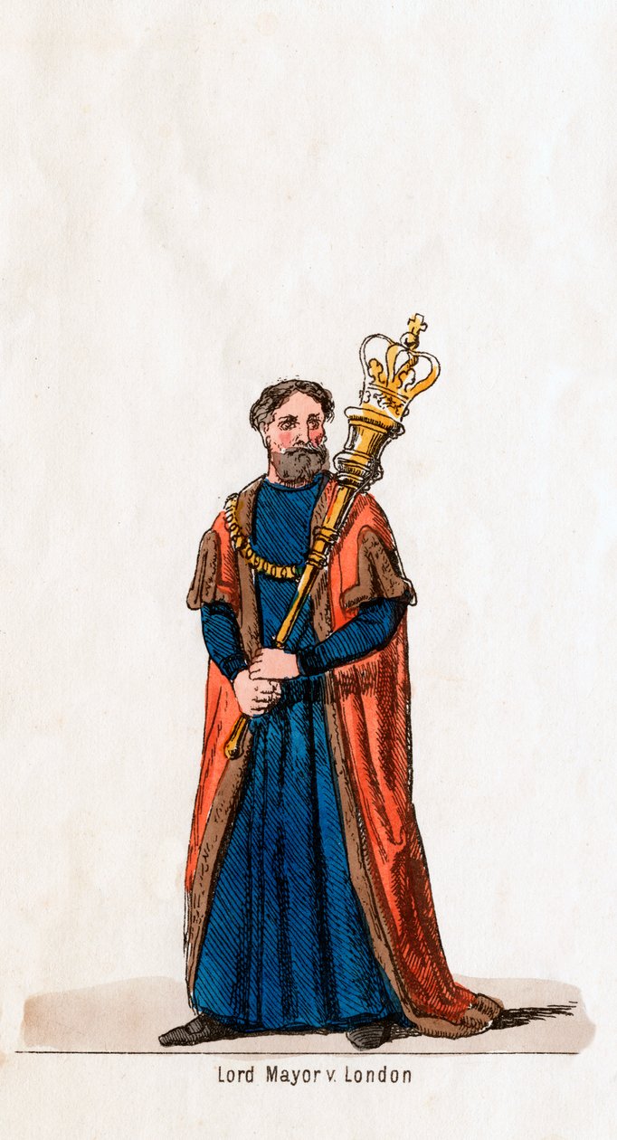 Lord Mayor of London, costume design for Shakespeare