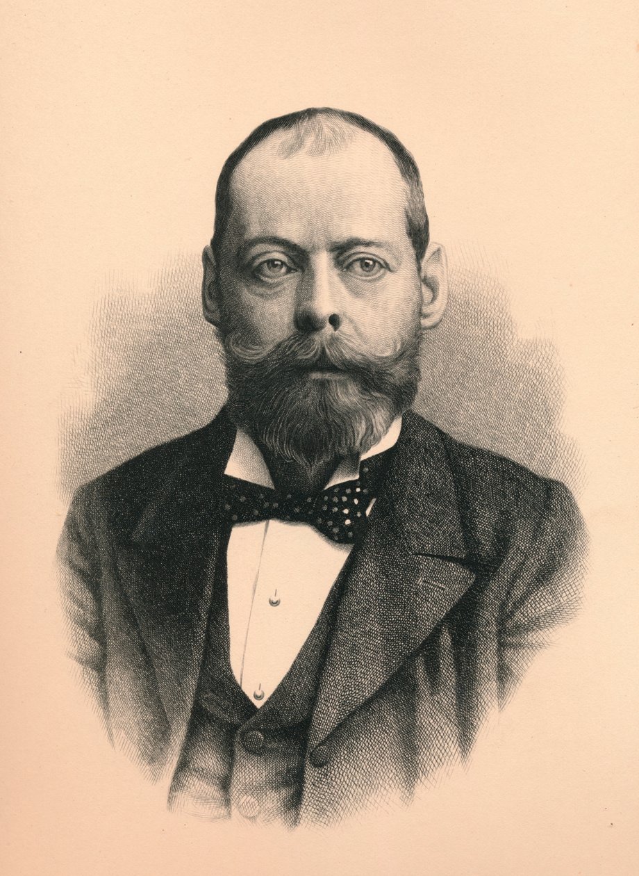 Lord Randolph Henry Spencer Churchill, British Statesman by Unbekannt