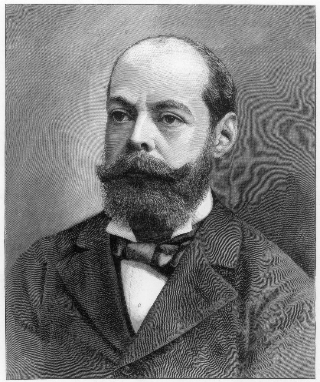 Lord Randolph Henry Spencer Churchill, British statesman, 1895 by Unbekannt