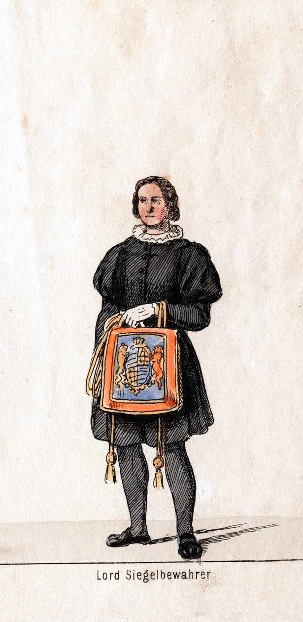 Lord Seal Keeper, costume design for Shakespeare