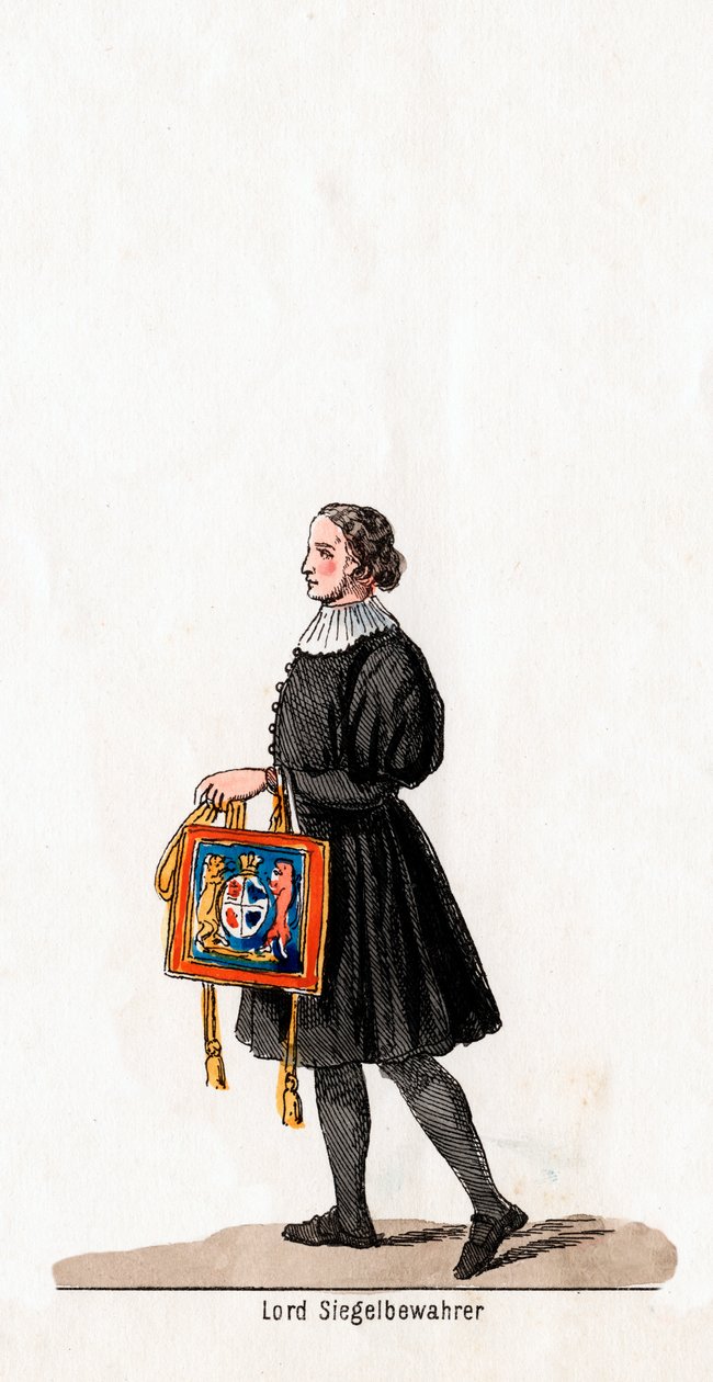 Lord Seal keeper, costume design for Shakespeare