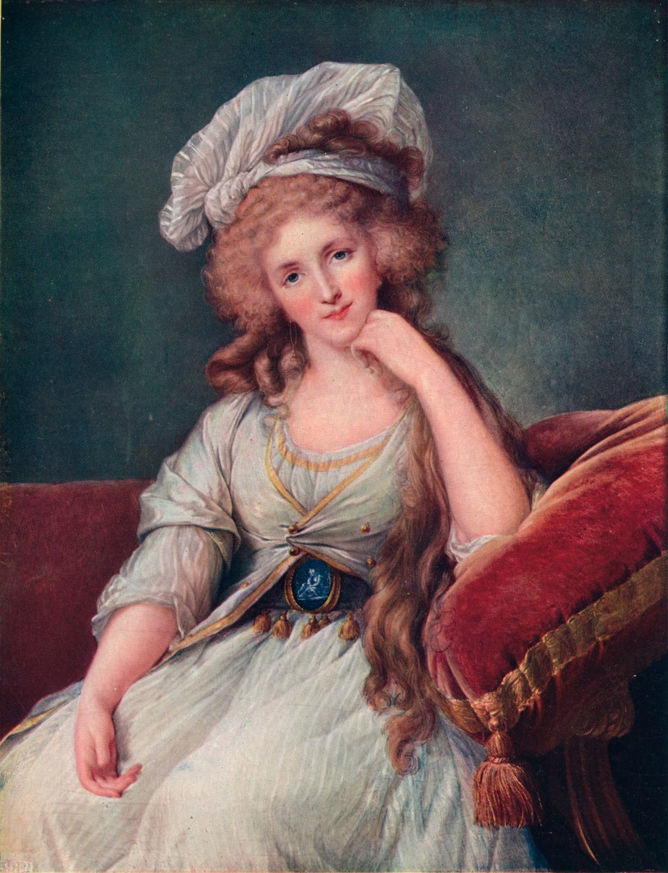 Louise Marie Adelaide de Bourbon-Penthievre, Duchess of Orleans, 1753-1821. French aristocrat by Unbekannt