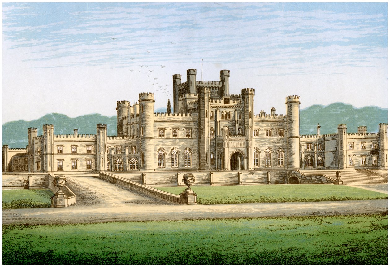 Lowther Castle, Westmorland, home of the Earl of Lonsdale, c1880 by Unbekannt
