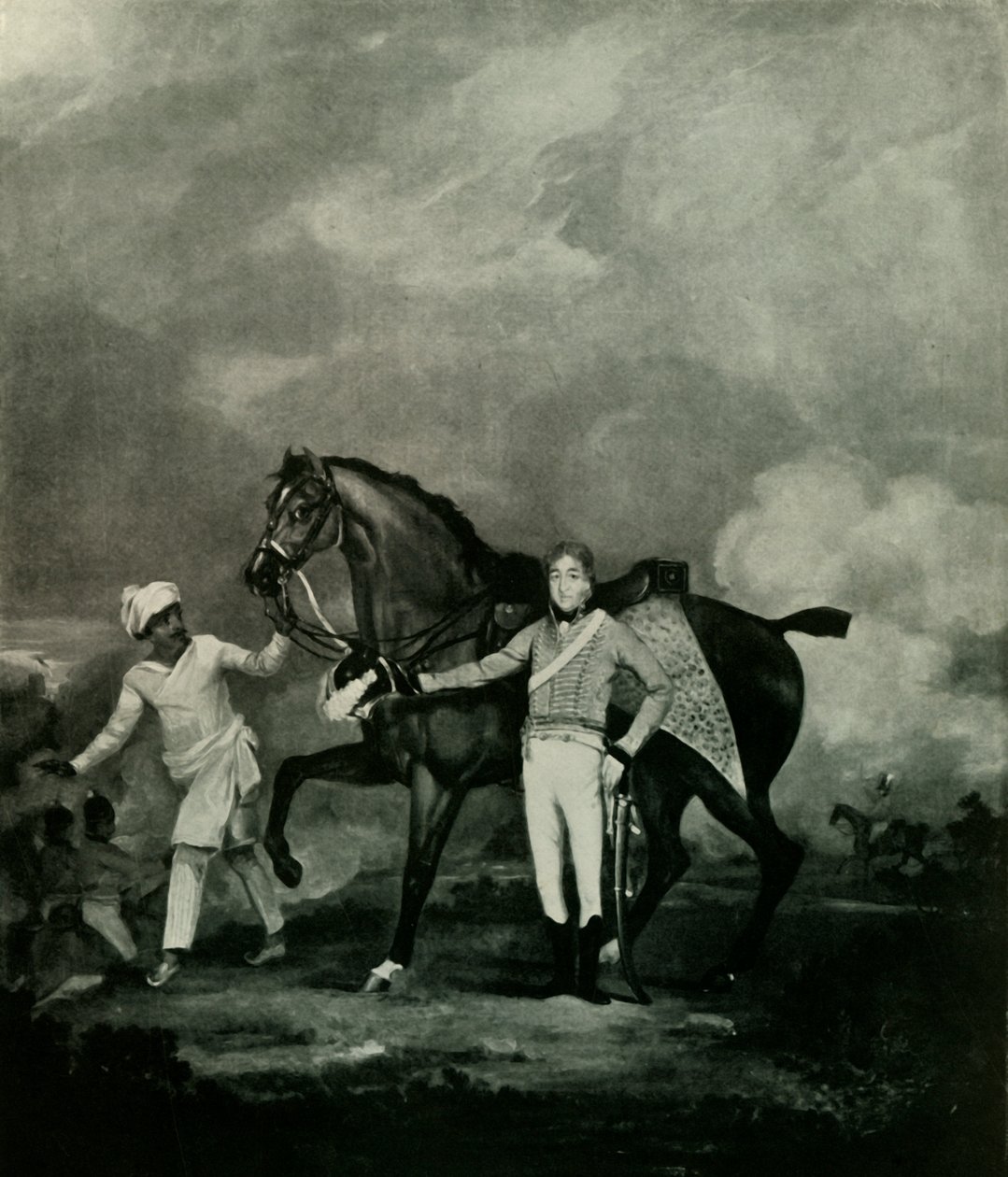 Lt.-Col. F. A. Daniell in the Uniform of the Body Guard by Unbekannt