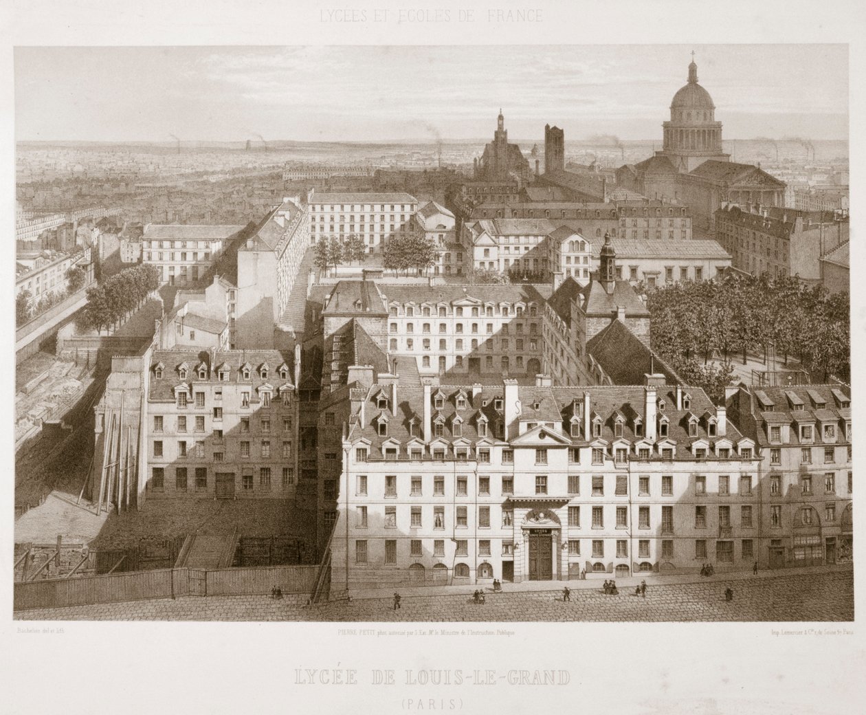 Lycee de Louis-le-Grand, Paris by Unbekannt