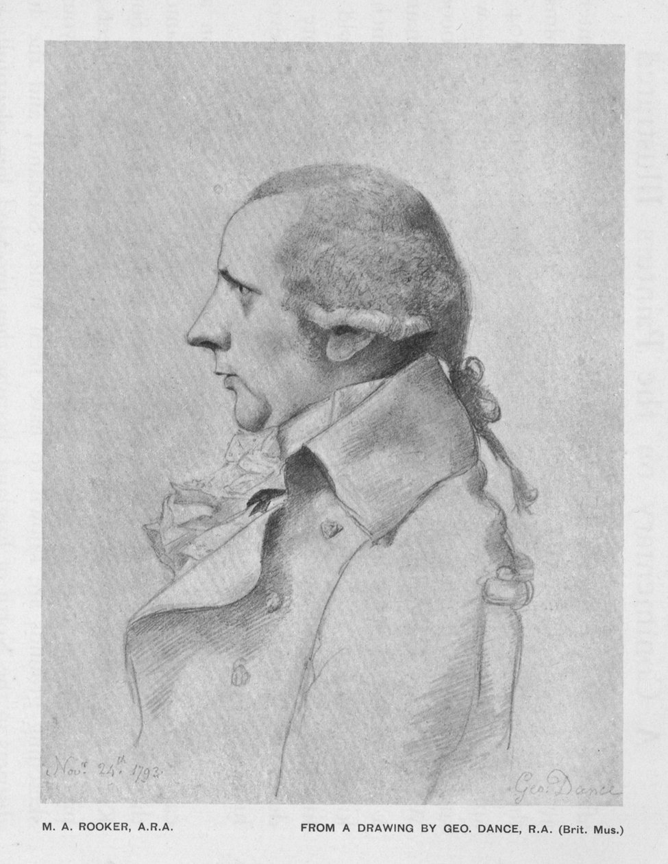 M.A. Rooker, A.R.A., 1793, c1900 by Unbekannt