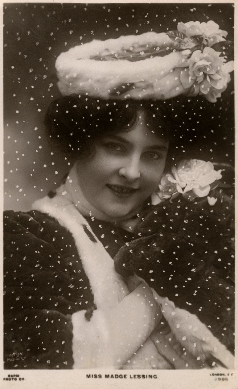 Madge Lessing, German actress by Unbekannt