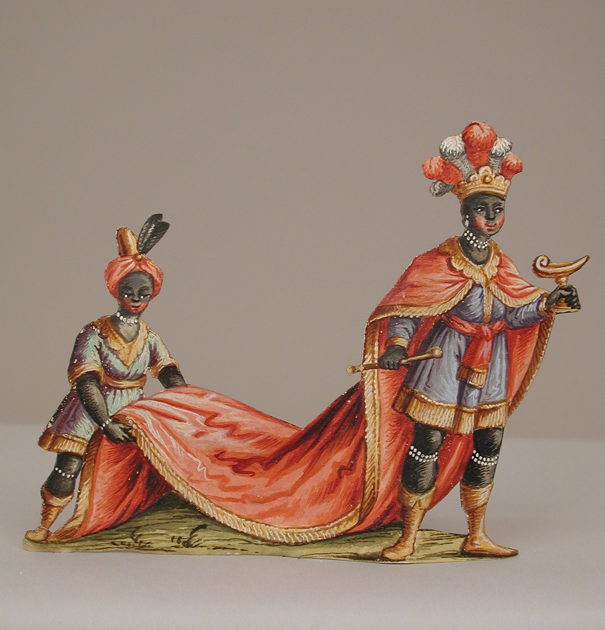 Magus with Moorish Attendant by Unbekannt
