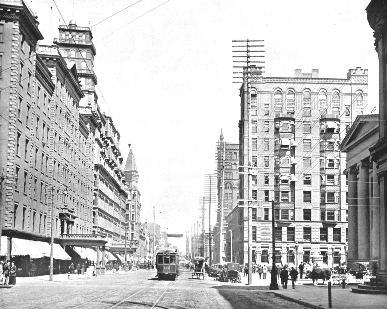 Main Street, Rochester, New York State, USA by Unbekannt