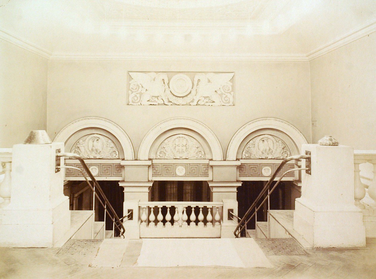 Main Staircase, House of the Association of Literature and Arts, Russia by Unbekannt