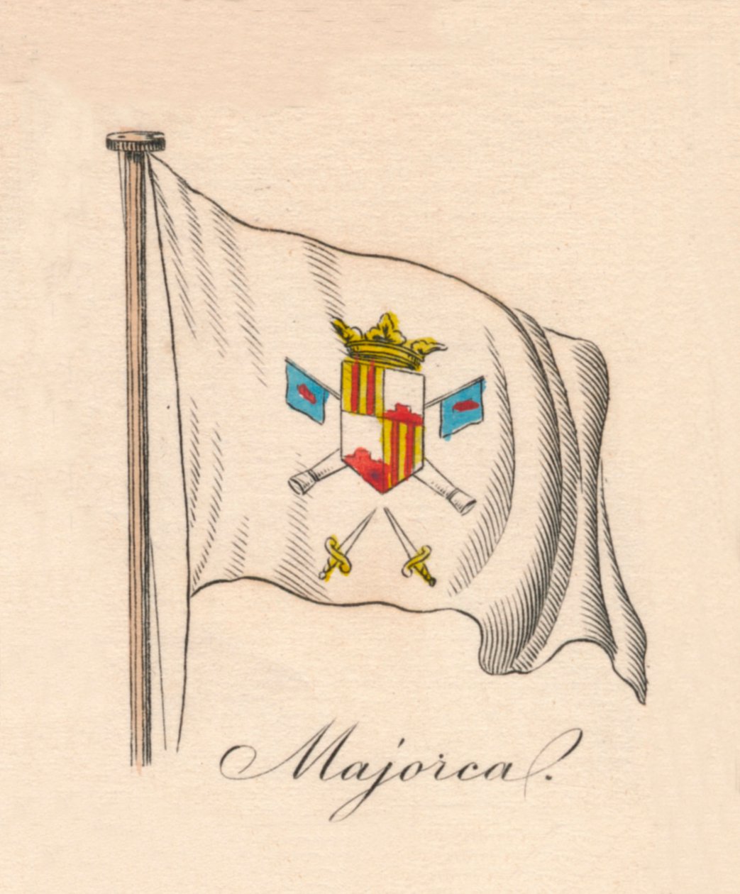 Majorca, 1838 by Unbekannt: Highest-quality art reproduction