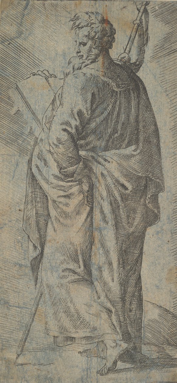Male Saint, 16th Century by Unbekannt