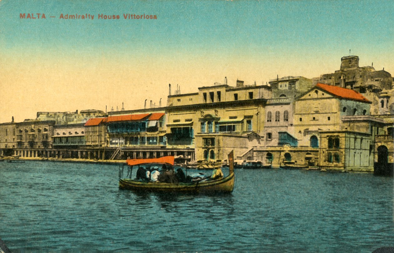 Malta - Admiralty House Vittoriosa by Unbekannt