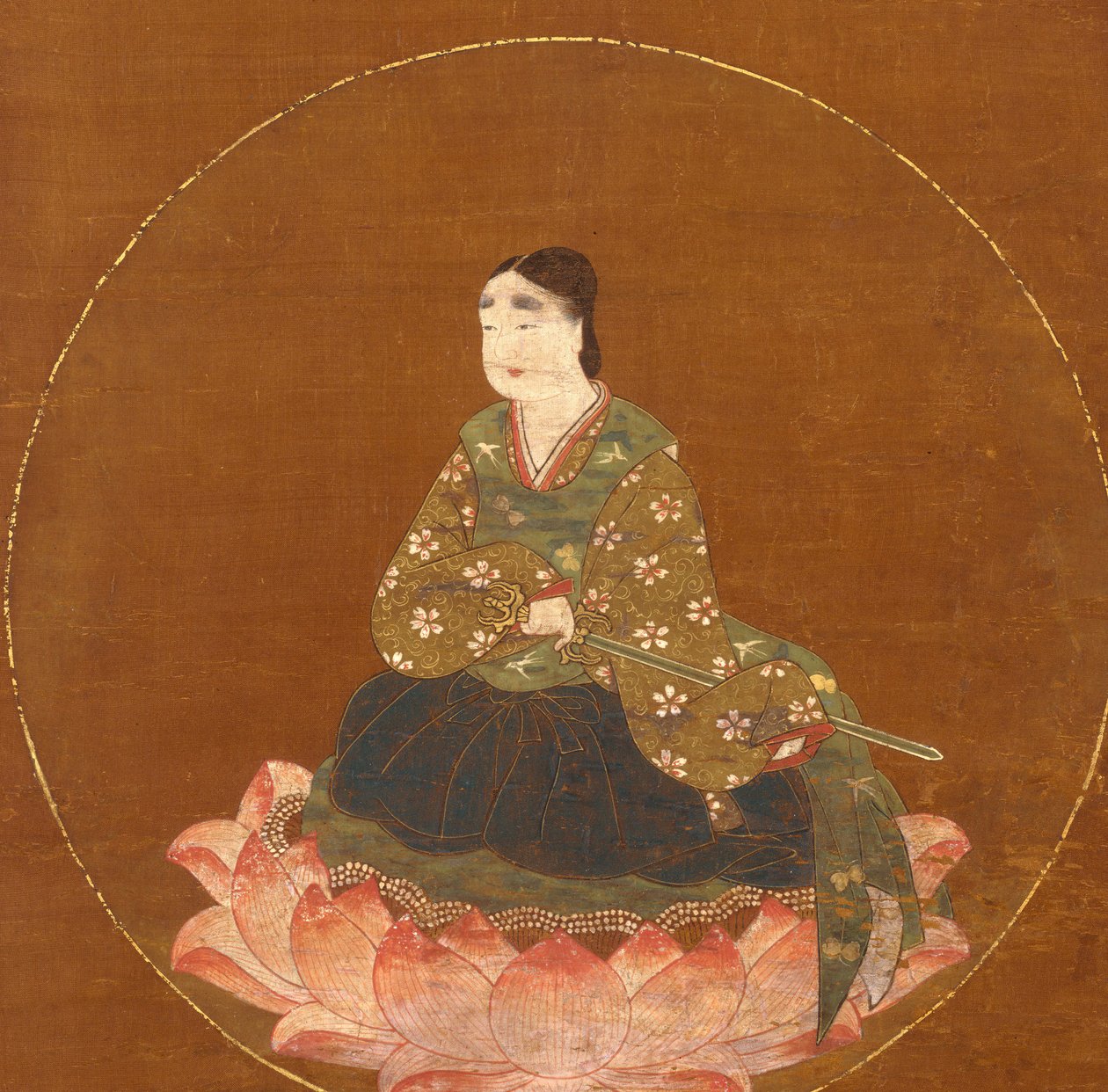 Mandala of Wakamiya of Kasuga Shrine, early 14th century by Unbekannt