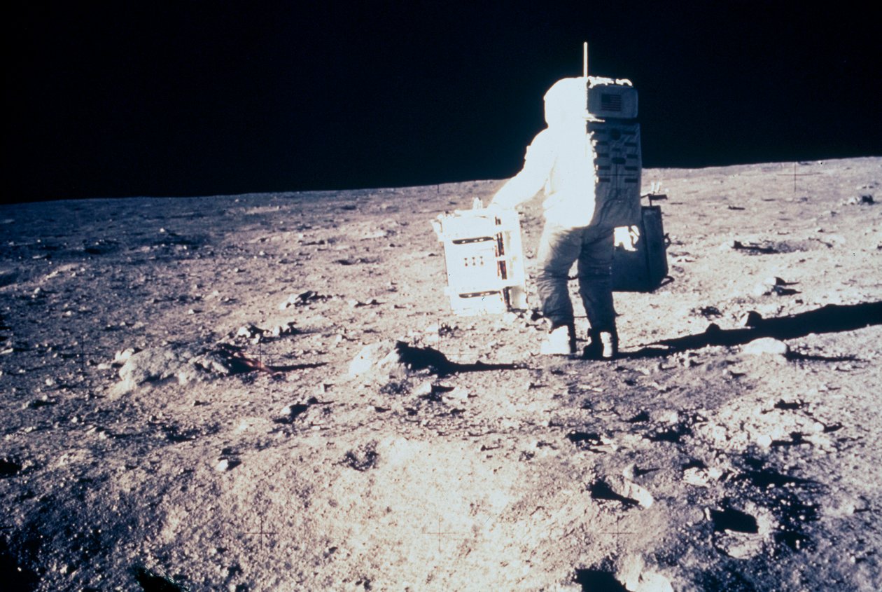 Manned Space Flight, USA, Apollo 11 astronaut Edwin 'Buzz' Aldrin, on ...
