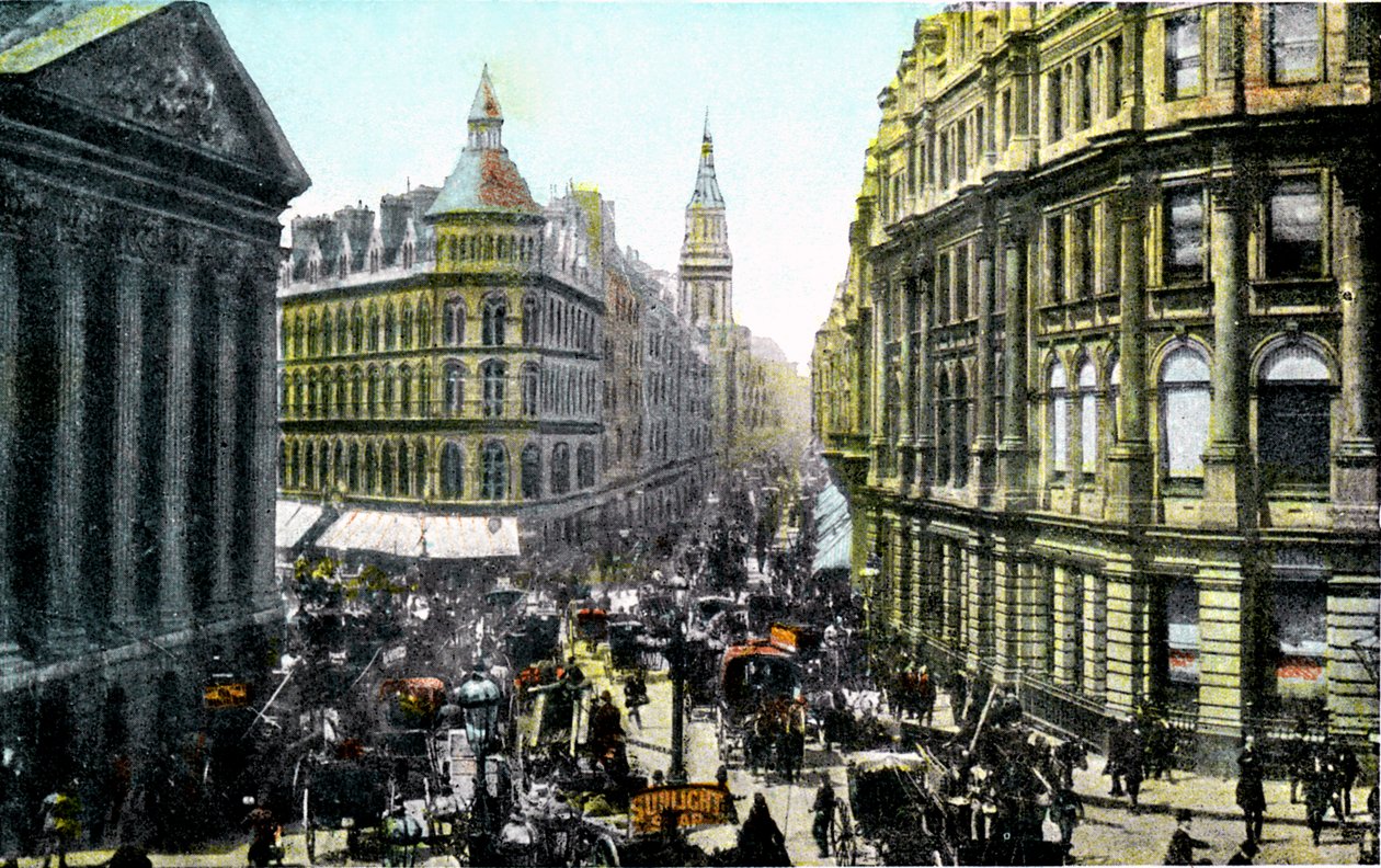 Mansion House and Cheapside, London, Early 20th Century by Unbekannt
