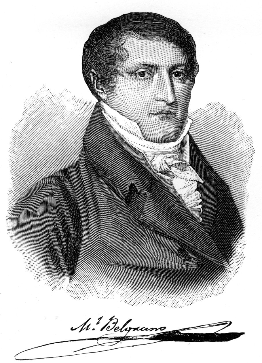 Manuel Belgrano, Argentine economist, lawyer, politician and military leader by Unbekannt