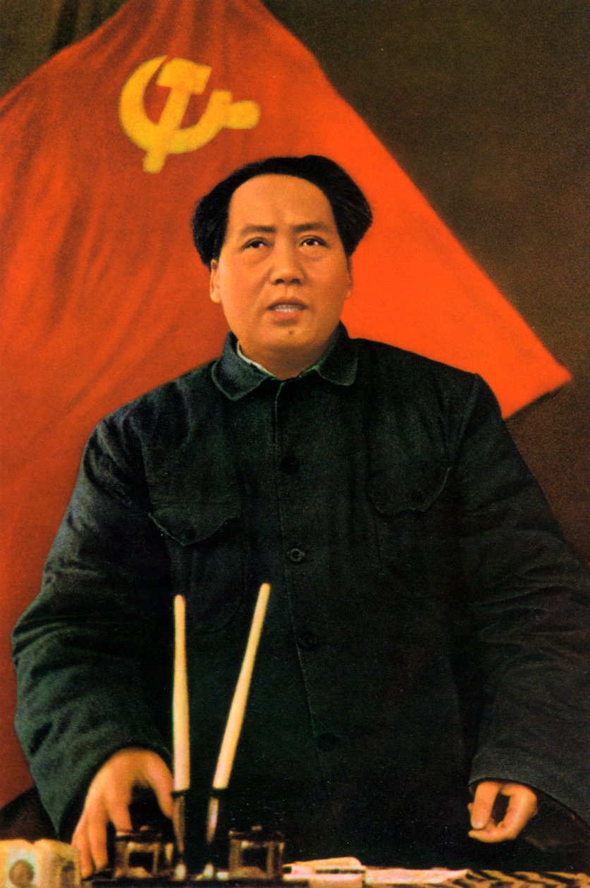 Mao Zedong, Chinese Communist revolutionary and leader, c1950s-c1960s by Unbekannt