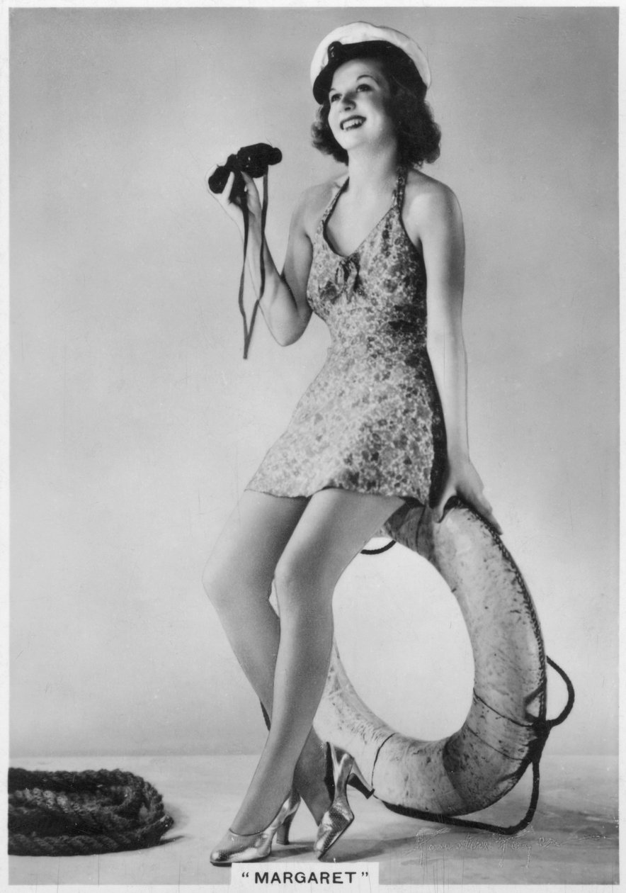 Margaret, of the Windmill Theatre, London by Unbekannt