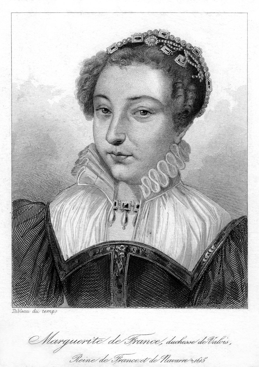 Marguerite of Valois, Queen of France by Unbekannt