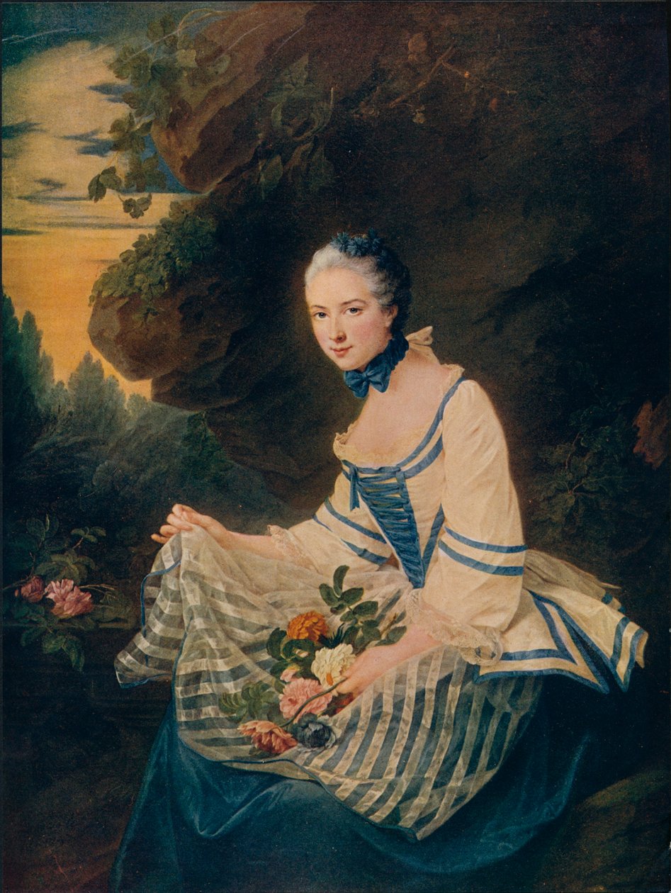 Marie-Louise-Elisabeth de Maille, comtesse de Sorans, 1742-1812, 1763 by Unbekannt