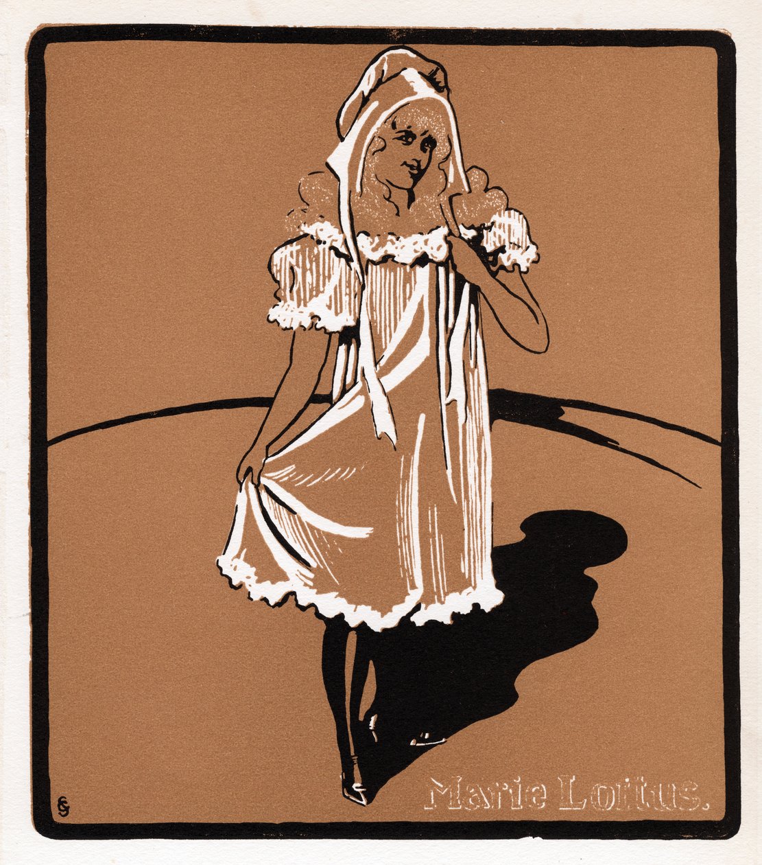 Marie Loftus 1857-1940, Scottish music hall star, late 19th century by Unbekannt